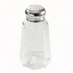 Winco G-106 Paneled Shakers with Mushroom Tops, 2-Ounce, Pack of 12