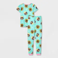 Girls' L.O.L. Surprise! 4pc Pajama Set - Green