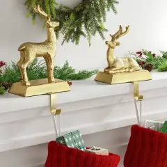 2pk Christmas Deer Stocking Holder - Wondershop&trade;
