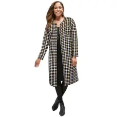 Jessica London Women&rsquo;s Plus Size 2-Piece Ponte Jacket Dress