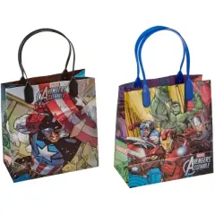 Marvel Avengers Party Favor Gift Bags, 12 Count, Birthday Party Supplies