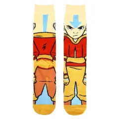 Avatar the Last Airbender Aang Zuko Appa Animigos crew Socks set 3-pack for men