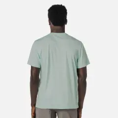 Vapor Apparel Men's UPF 50+ UV Sun Protection Solar Short Sleeve T-Shirt - Seagrass, Large