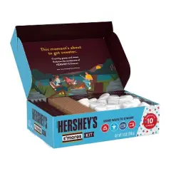 Hershey's Milk Chocolate S'mores Kit 3 Ingredient Box - 14oz
