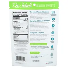 Dr. John's Healthy Sweets Lemon Hard Candy, + Fiber & Vitamin C, Sugar Free, 3.85 oz (109 g)