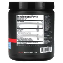 TransformHQ Pre-Workout, Blue Raspberry, 13.3 oz (378 g)
