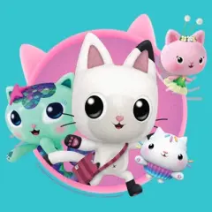 Girl's Gabby's Dollhouse Pandy Paws and Friends T-Shirt