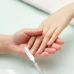 Unique Bargains Multi-function Cuticle Pusher 5.71" Length Silver Tone 1 Pc