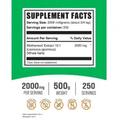 BulkSupplements Motherwort Extract Powder