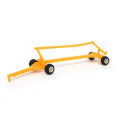 Standi Toys 1/64 Yellow Plastic Combine Header Trailer ST208