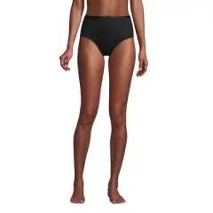 Lands' End Women's Comfort Knit High Rise Brief Underwear - 2 Pack