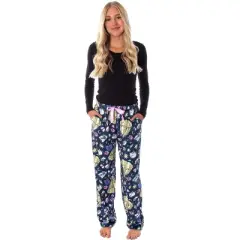 Disney Princess Women's Beauty And The Beast Smooth Fleece Pajama Pants