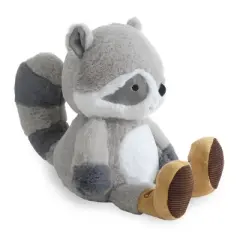 Lambs & Ivy Little Campers Plush Raccoon Stuffed Animal - Pumpkin