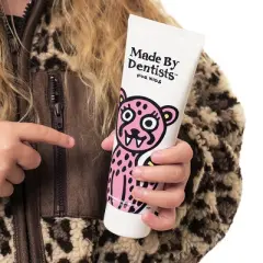 Made By Dentists Kids Cheetah Fluoride Anticavity Toothpaste -Strawberry - 4.2 oz