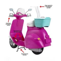 Barbie Doll & Scooter Playset