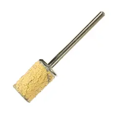 Unique Bargains Nail Drill Bits 80 Grit Sanding Bands Set 100 Pcs Yellow