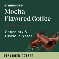Starbucks Mocha Flavored Medium Roast Ground Coffee - 11oz