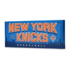 NBA New York Knicks Tradition Canvas Wall Sign