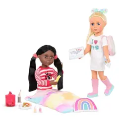 Glitter Girls Sleepover Party Accessory Set for 14" Dolls