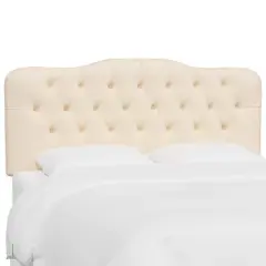 Seville Faux Silk Upholstered Headboard - Skyline Furniture