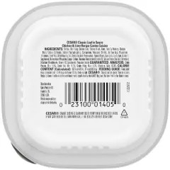 Cesar Classic Loaf in Sauce Chicken, Liver and Gravy Flavor Small Breed Wet Dog Food - 3.5oz