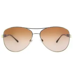 Burberry BE3080 114513 Unisex Aviator Sunglasses Light Gold 59mm