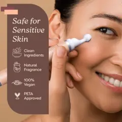 Tree To Tub Caffeine Eye Cream -  Hydrating & Firming Under Eye Cream for Dark Circles, Eye Roller for Puffy Eyes, Reduces the Look of Puffiness