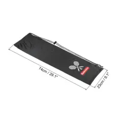 Unique Bargains Velvet Cloth Drawstring Badminton Racquet Cover Bag