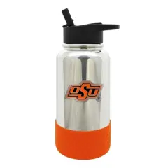 NCAA Oklahoma State Cowboys 32oz Chrome Thirst Hydration Water Bottle