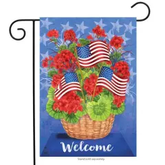 Briarwood Lane Garden Flag 12x18 For Outdoor Patriotic Basket Summer For Summer Garden Flag Flags For Outside