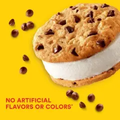 Nestle Tollhouse Choc Chip Sandwich Frozen Dessert - 28 fl oz/7ct