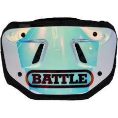 Battle Sports Youth Iridescent Chrome Football Back Plate