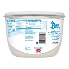 Blue Bunny Soft Vanilla Frozen Dessert - 46 fl oz