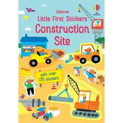 Little First Stickers Construction Site - by  Jane Bingham (Paperback)
