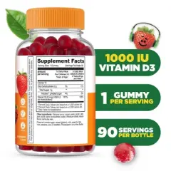 Lifeable - Vitamin D - Kids - 90 Gummies
