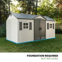 Lifetime 15 ft. x 8 ft. Legacy Outdoor Storage Shed (60465)
