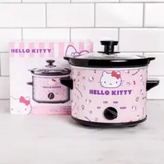 Uncanny Brands Hello Kitty 2 QT Slow Cooker