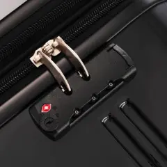 ORRD 3-Piece Gradient Black Hardshell Luggage Set (20"/24"/28") - Expandable Spinner Suitcases w/TSA Lock