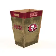 NFL San Francisco 49ers Trash Bin - L
