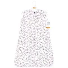 Hudson Baby Infant Girl Cotton Sleeveless Wearable Sleeping Bag, Sack, Blanket, Pink Bows