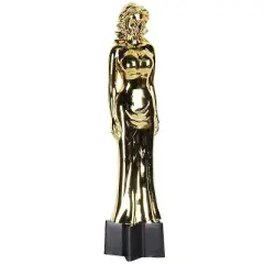 Beistle 9" Awards Night Female Statuette 2/Pack 50286