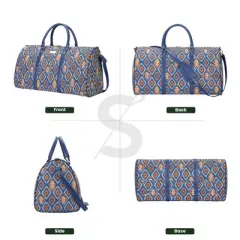 Signare USA Frida Kahlo Icon Blue Big Holdall/Duffel Bag