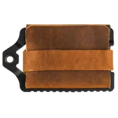 Trayvax Element Wallet - Black Tobacco Brown