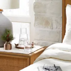 23.5oz Glass Carafe Set - Hearth & Hand&trade; with Magnolia: Dishwasher-Safe