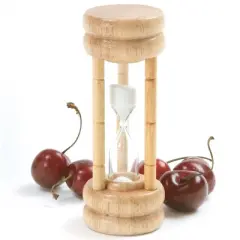 Norpro 3-Minute Wood Timer, Great for Cooking Eggs or Game Timer