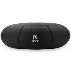 Node Fitness Zafu Meditation Cushion, 17" Crescent Yoga Bolster Pillow