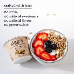 Siggi's Plant-Based Coconut Blend Yogurt Peach - 5.3oz