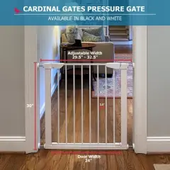 Cardinal Gates Pressure Mounted Baby & Pet Gate