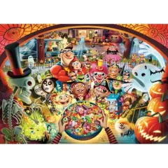 Ravensburger Dean MacAdam: Halloween Trick or Treat Jigsaw Puzzle - 1000pc
