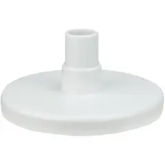 Northlight Round Classic Swimming Pool Vacuum Plate 6.25" - White